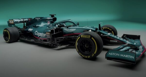 Aston Martin 2021 Shirt Signed by Sebastian Vettel & Lance Stroll - Image 5
