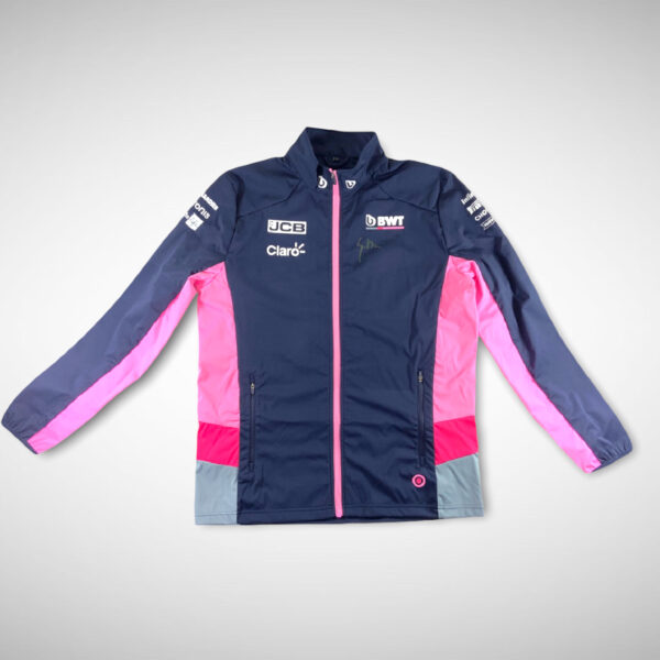 Racing Point Softshell Jacket 2020 Signed by Lance Stroll - Image 7