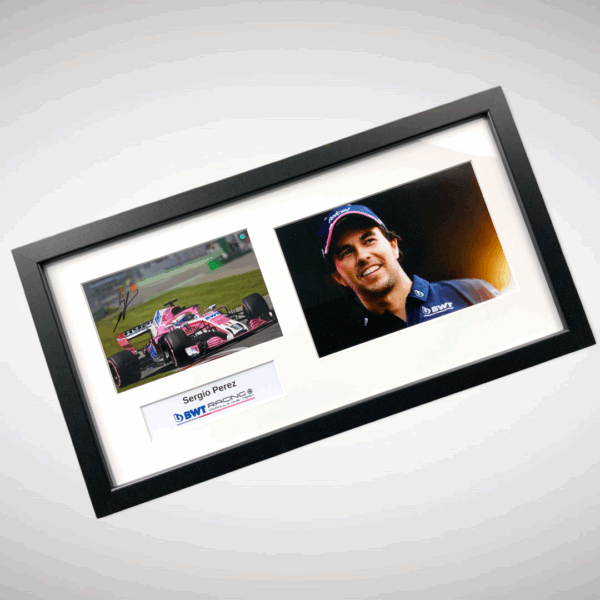 Sergio Perez Racing Point Signed Photograph - Image 2