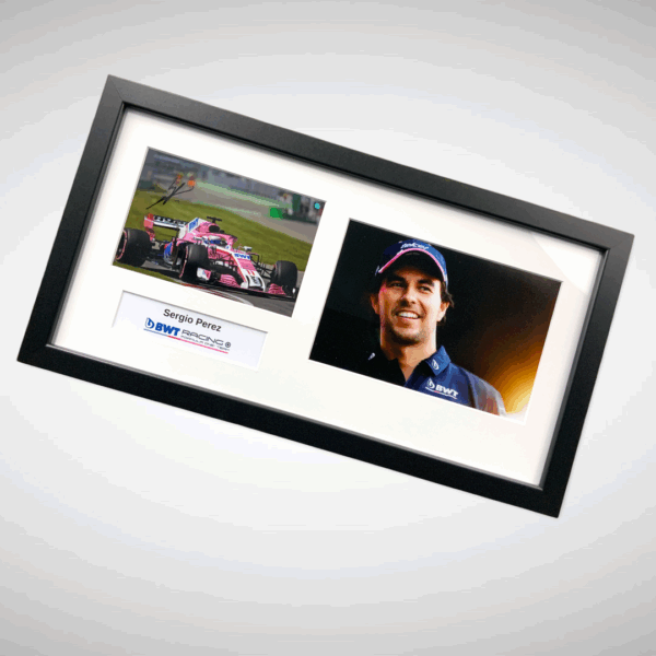 Sergio Perez Racing Point Signed Photograph - Image 3