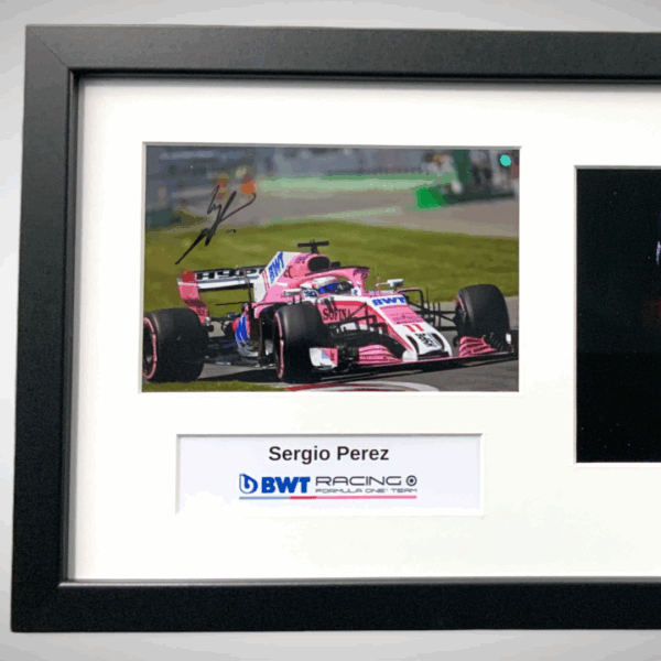 Sergio Perez Racing Point Signed Photograph - Image 4