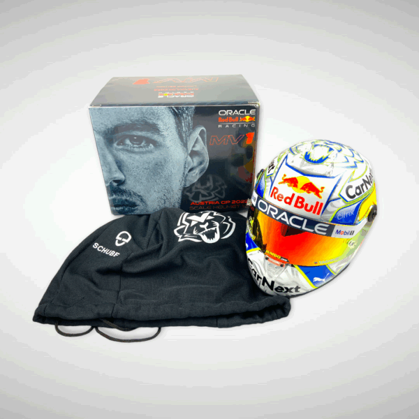Max Verstappen Austria GP 2022 Ltd Edition 1:2 Mini Helmet