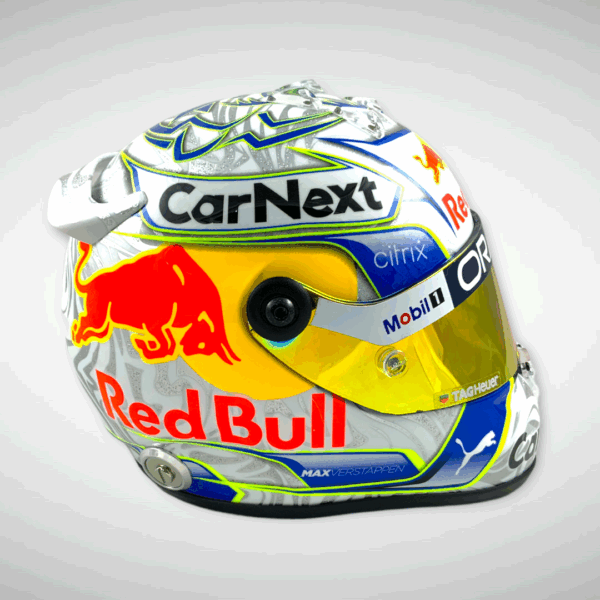 Max Verstappen Austria GP 2022 Ltd Edition 1:2 Mini Helmet - Image 5