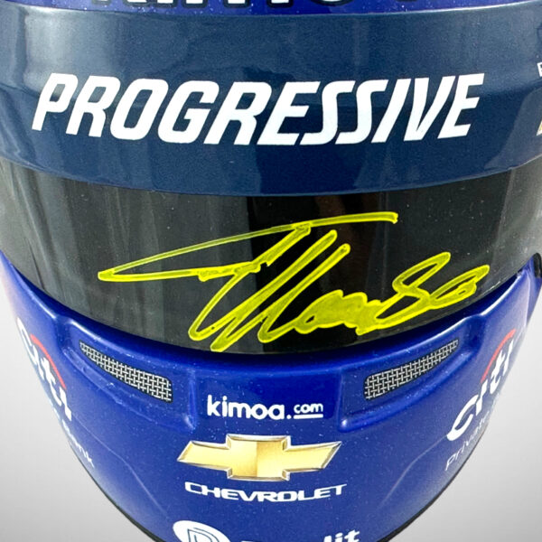 Fernando Alonso Signed Indy 2020 1:2 Mini Helmet - Image 6