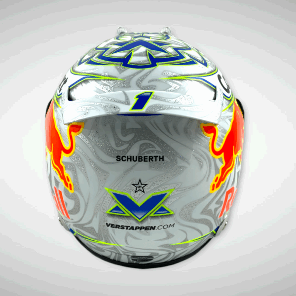 Max Verstappen Austria GP 2022 Ltd Edition 1:2 Mini Helmet - Image 7
