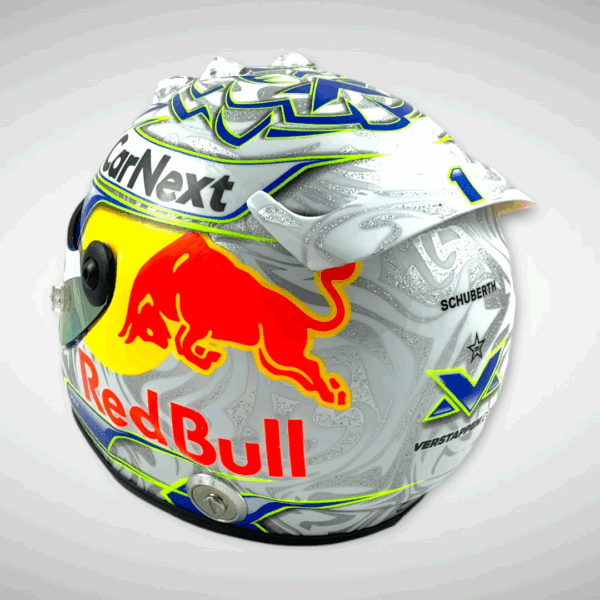 Max Verstappen Austria GP 2022 Ltd Edition 1:2 Mini Helmet - Image 8