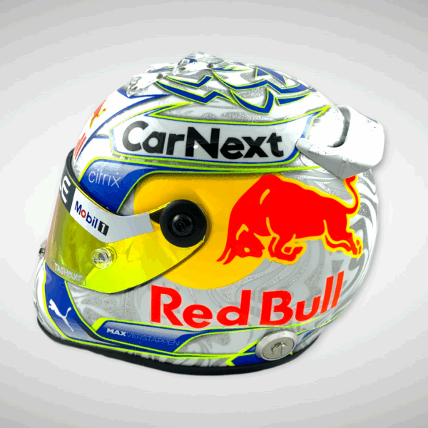Max Verstappen Austria GP 2022 Ltd Edition 1:2 Mini Helmet - Image 9