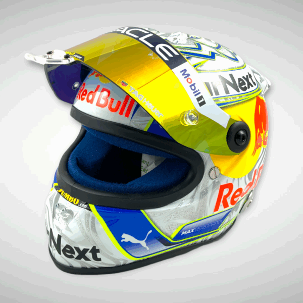 Max Verstappen Austria GP 2022 Ltd Edition 1:2 Mini Helmet - Image 11
