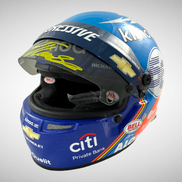 Fernando Alonso Signed Indy 2020 1:2 Mini Helmet - Image 12