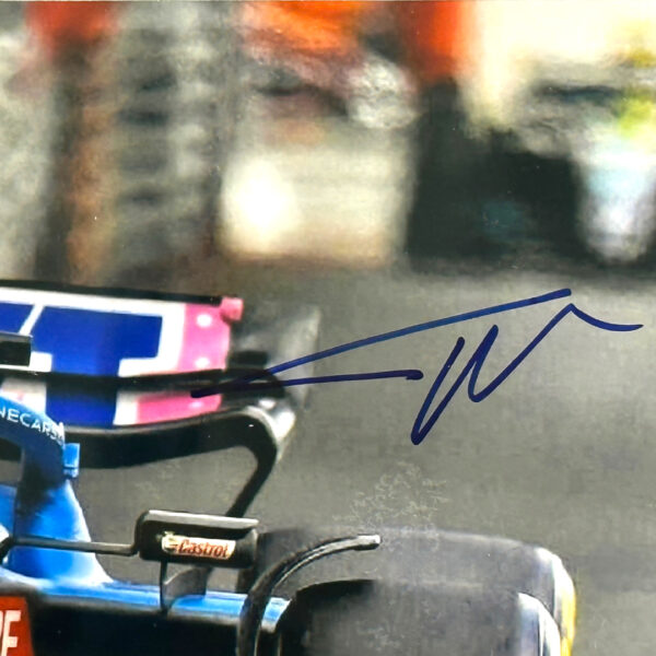 Fernando Alonso signed Monaco 2022 photograph - Image 2