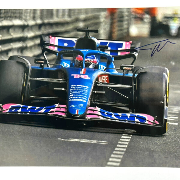 Fernando Alonso signed Monaco 2022 photograph - Image 3