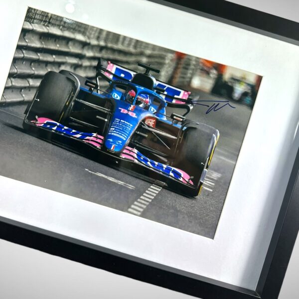 Fernando Alonso signed Monaco 2022 photograph - Image 4