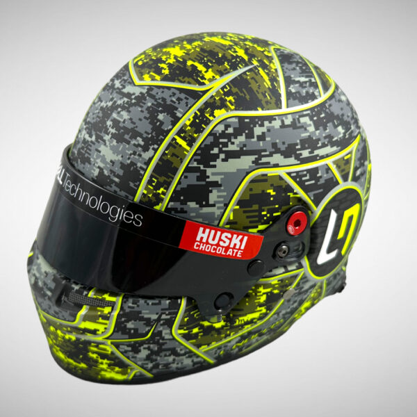 Lando Norris 2021 Test 1:2 Mini Helmet - Image 2