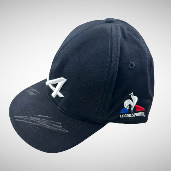 Fernando Alonso & Esteban Ocon Signed Alpine Cap - Image 4