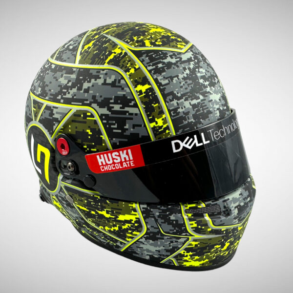 Lando Norris 2021 Test 1:2 Mini Helmet - Image 4