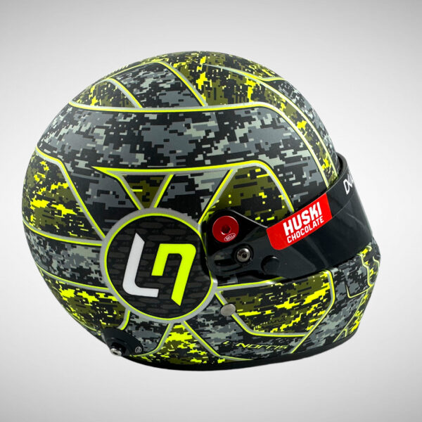 Lando Norris 2021 Test 1:2 Mini Helmet - Image 5
