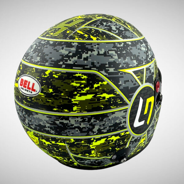 Lando Norris 2021 Test 1:2 Mini Helmet - Image 6