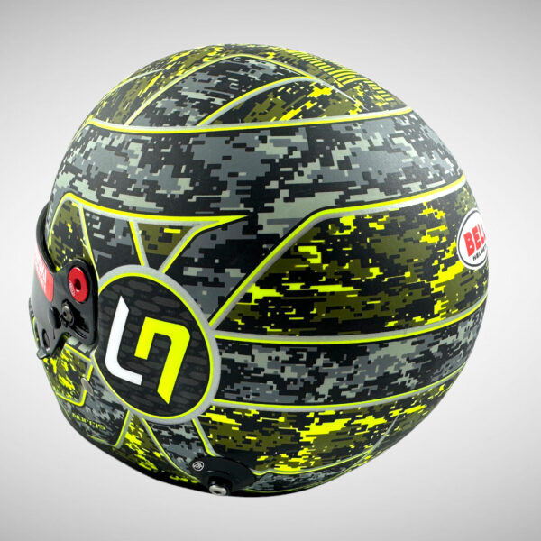 Lando Norris 2021 Test 1:2 Mini Helmet - Image 8