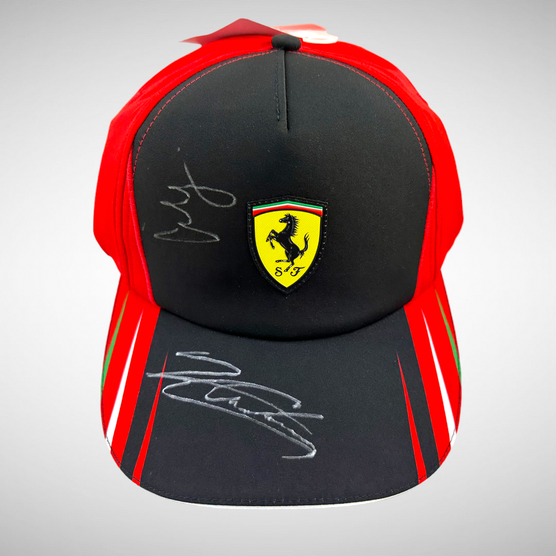 Charles Leclerc Signed Cap Ferrari Icon Autograph | revistaindustria.com