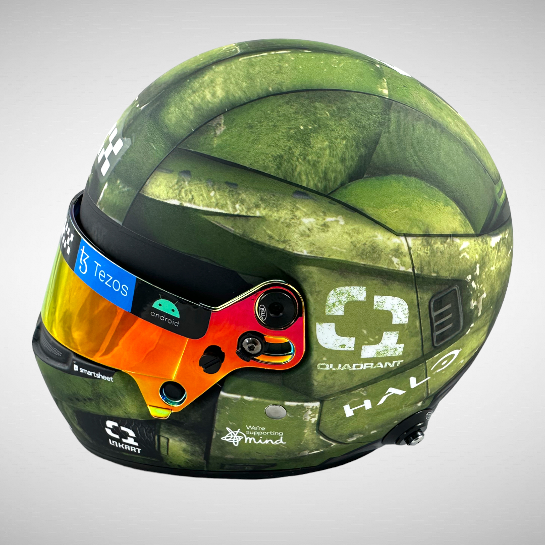 lando halo helmet