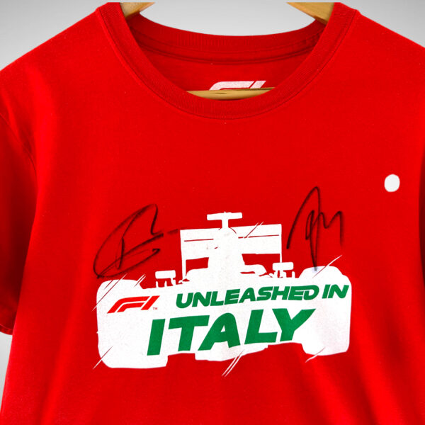 F1 Shirt Signed by Romain Grosjean & Kevin Magnussen - Image 4