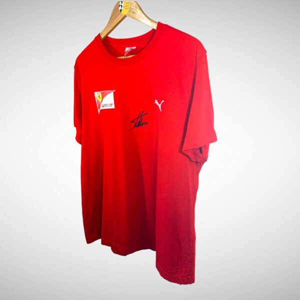 Ferrari Shirt Signed by Fernando Alonso - Image 7