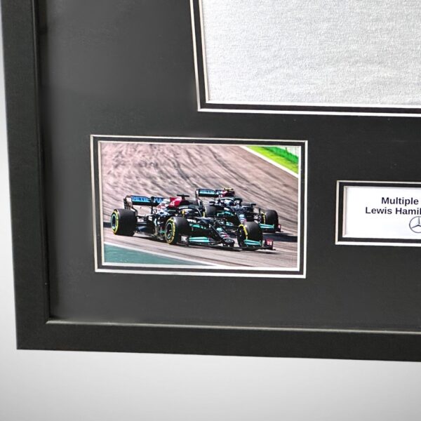 F1 Austria Shirt Signed by Lewis Hamilton & Valtteri Bottas - Image 5