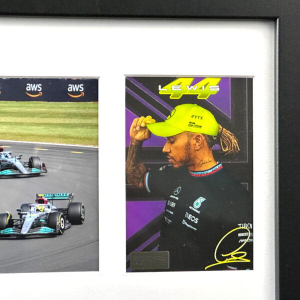Lewis Hamilton & George Russell Mercedes-AMG Silverstone Ltd Edit Driver Cards - Image 6