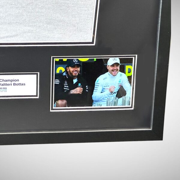 F1 Austria Shirt Signed by Lewis Hamilton & Valtteri Bottas - Image 7