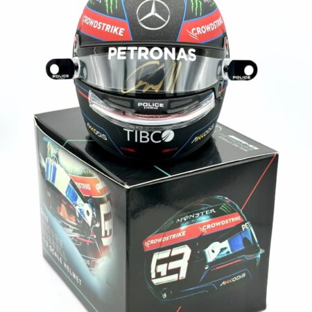 George Russell Signed Mercedes 2022 1:2 Mini Helmet
