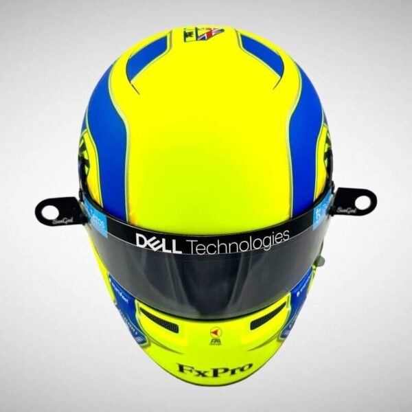 Lando Norris Sungod 1:2 Mini Helmet Visor Tear Offs