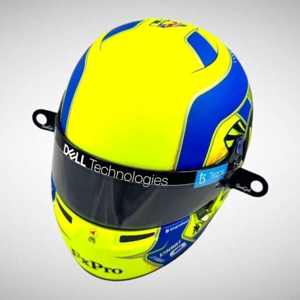 Lando Norris Sungod 1:2 Mini Helmet Visor Tear Offs - Image 5