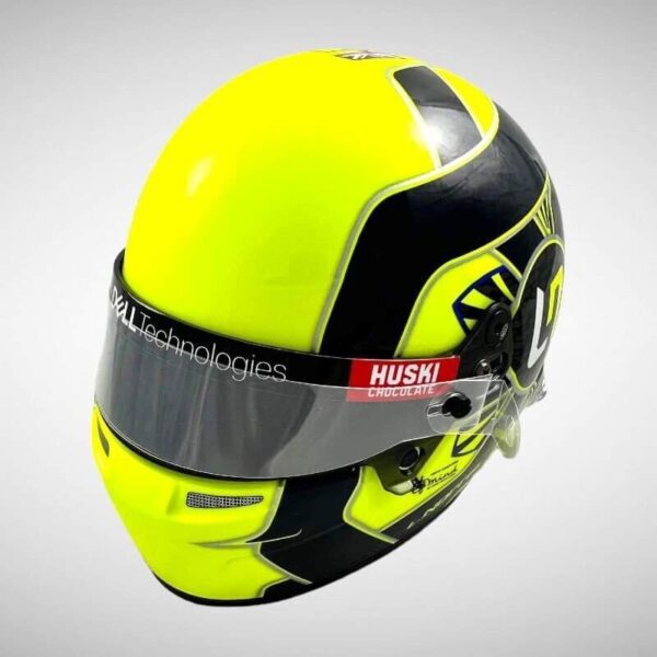 Lando Norris pre 2022 1:2 Mini Helmet Visor Tear Offs & Tensions Posts - Image 6