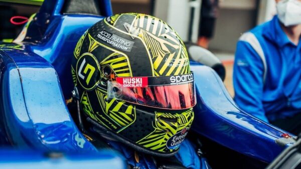 Lando Norris pre 2022 1:2 Mini Helmet Visor Tear Offs & Tensions Posts - Image 15