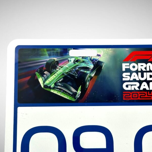 Saudi Arabian 2024 Aluminium Licence Number Plate - Image 5