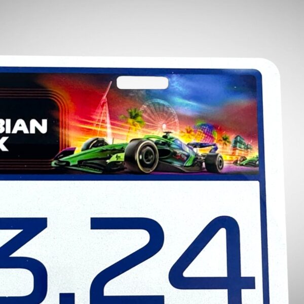 Saudi Arabian 2024 Aluminium Licence Number Plate - Image 7
