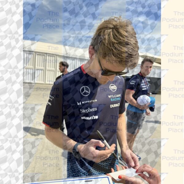 Logan Sargeant & James Vowels Signed Williams Cap - Image 8