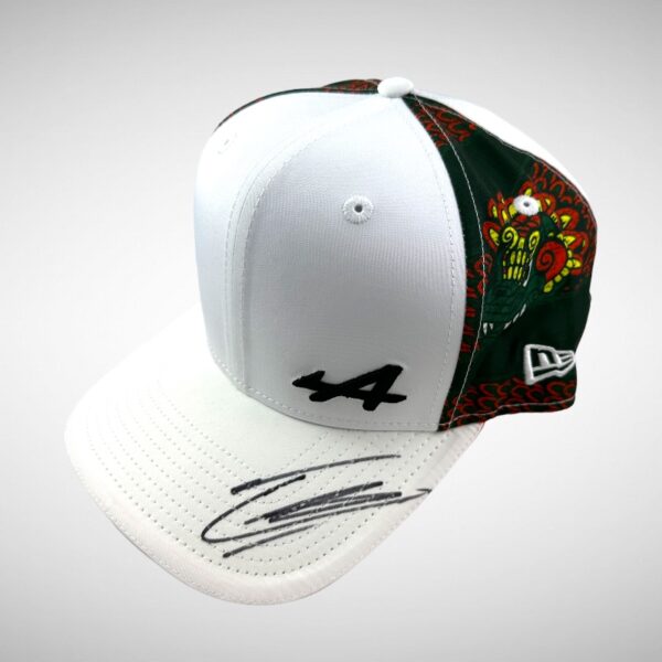 Esteban Ocon Signed Alpine Cap - Image 2
