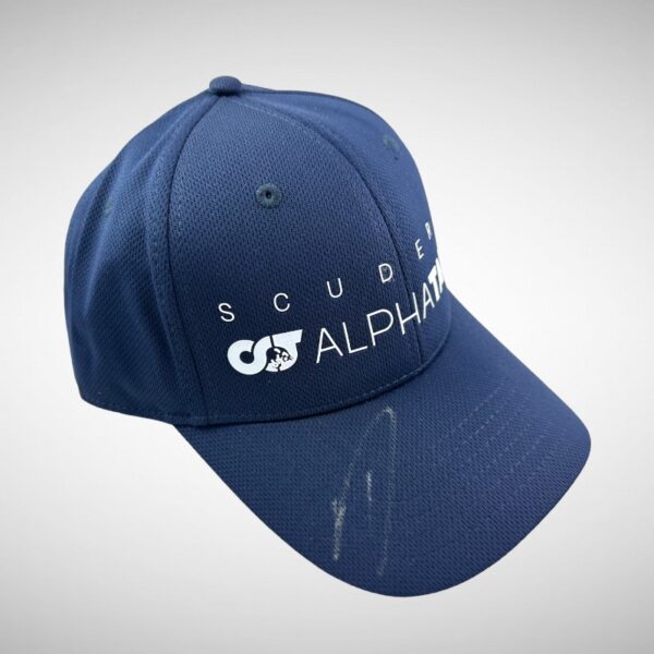 Yuki Tsunoda Signed AlphaTauri Cap - Image 3