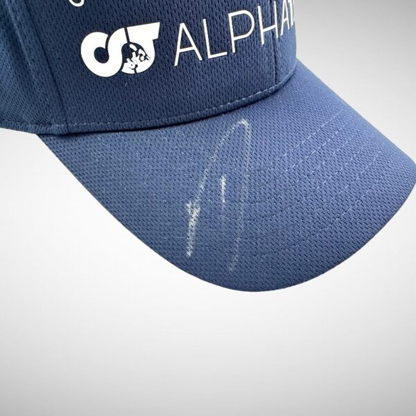 Yuki Tsunoda Signed AlphaTauri Cap - Image 4