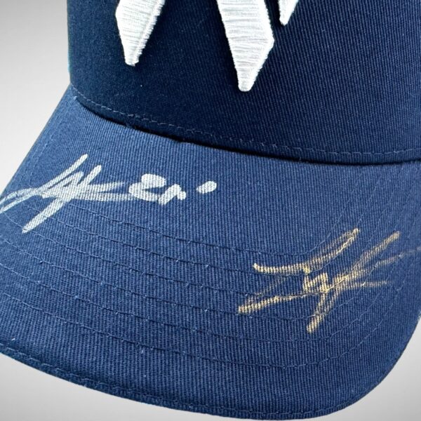 Logan Sargeant & James Vowels Signed Williams Cap - Image 3