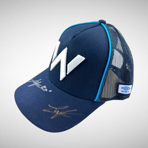 Logan Sargeant & James Vowels Signed Williams Cap - Image 5