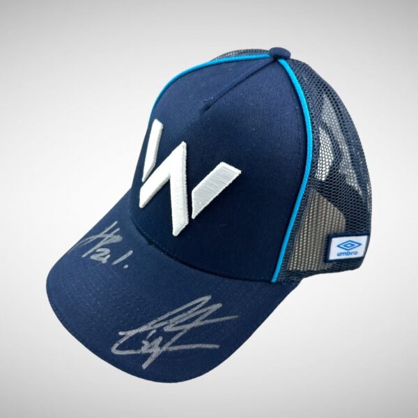 Logan Sargeant & James Vowels Signed Williams Cap - Image 5