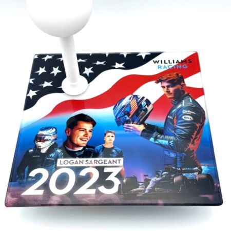 Logan Sergeant 2023 Half 1:2 Helmet Glass Display Stand