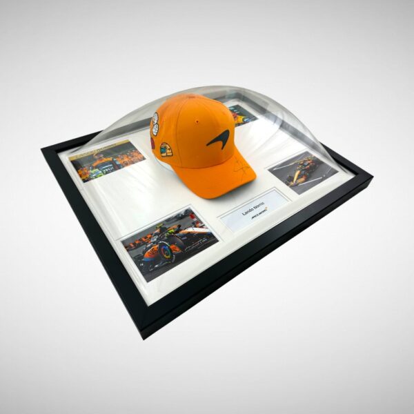 Lando Norris Signed McLaren 2023 Las Vegas Cap - Image 11