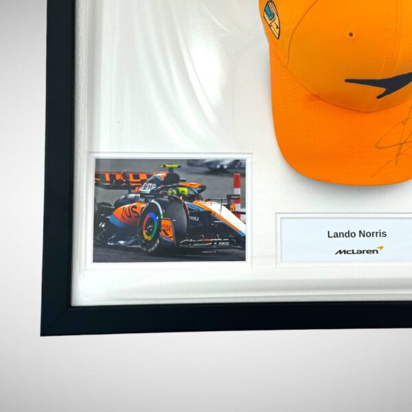 Lando Norris Signed McLaren 2023 Las Vegas Cap - Image 8