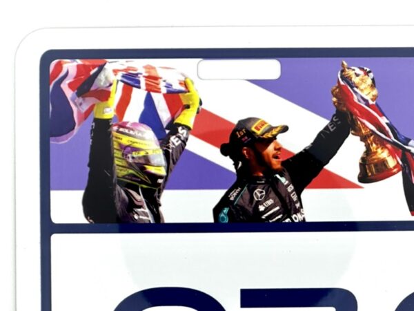 Silverstone GP 2024 Aluminium Licence Number Plate - Celebrate the win! - Image 2