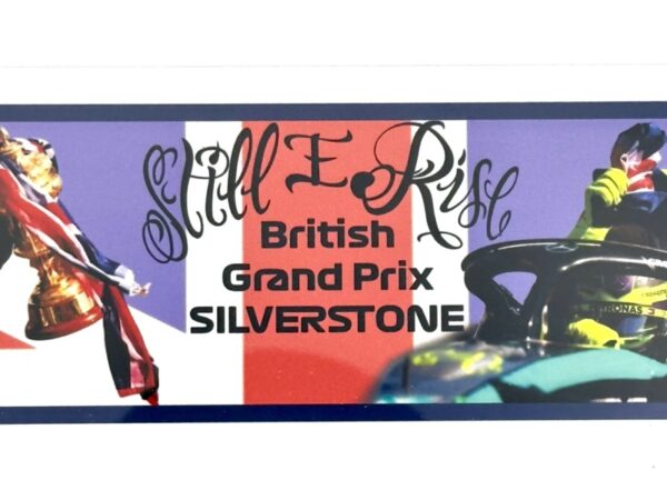 Silverstone GP 2024 Aluminium Licence Number Plate - Celebrate the win! - Image 3