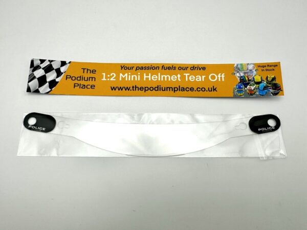 Lewis Hamilton 1:2 SCALE F1 HELMET 2020 Abu Dhabi Visor Tear Off x 2 Accessory - Image 2