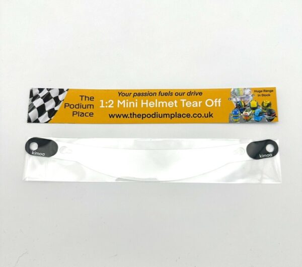 Fernando Alonso 1:2 SCALE HELMET 2021 Visor Tear Off x 2 Accessory Fernando Alonso 1:2 SCALE HELMET 2021 Visor Tear Off x 2 Accessory